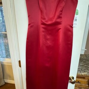 NWT Alex Evenings Red Dress - prom or holiday party
